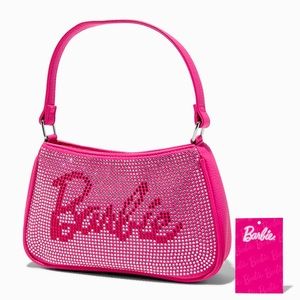 Barbie Pink Rhinestone Shoulder Bag